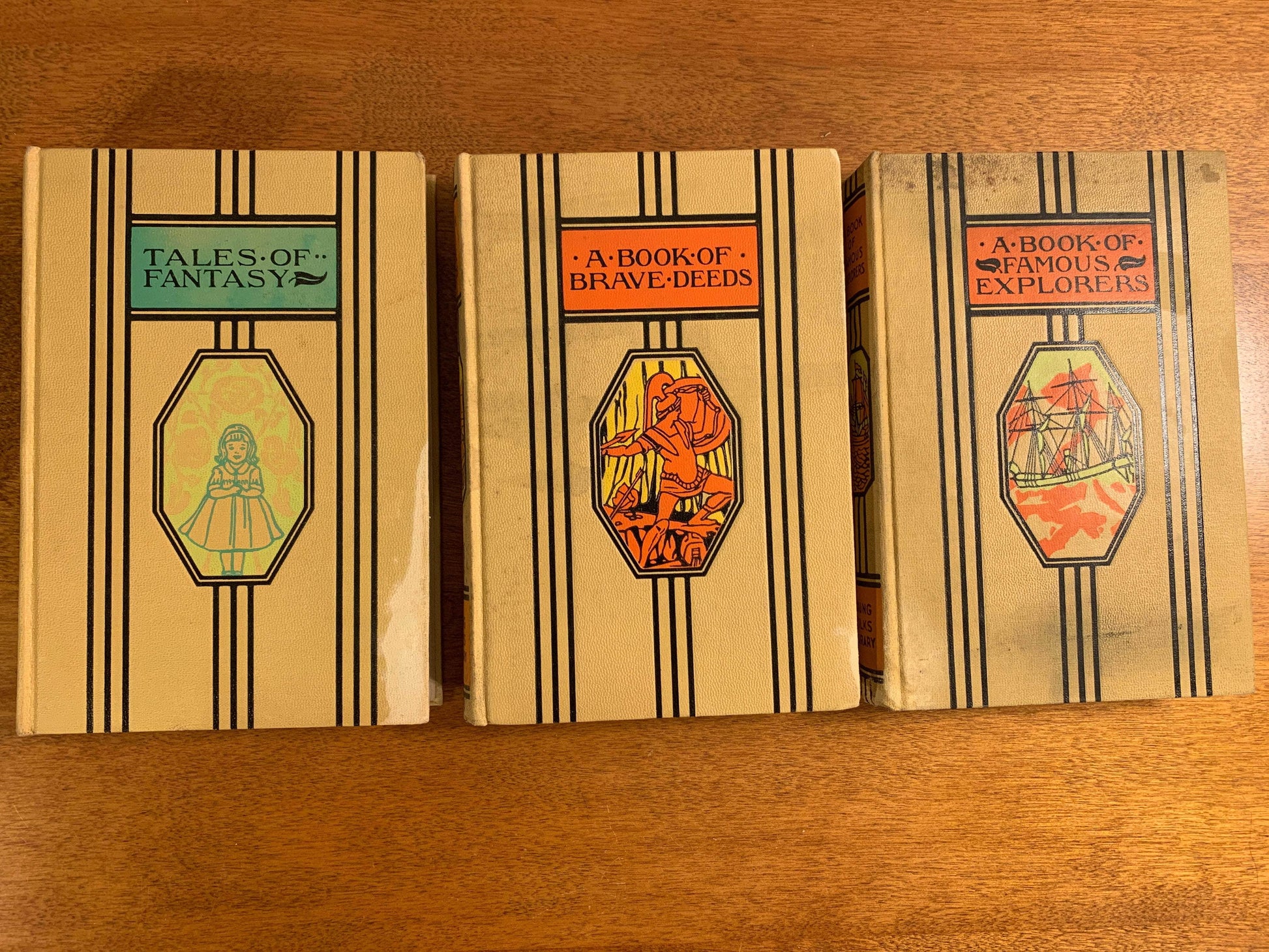 Flipped Pages Young Folks Library [Set of 10 - 1951]